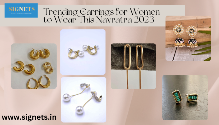 Trending Designer Earrings for Women to Wear This Navratra 2023