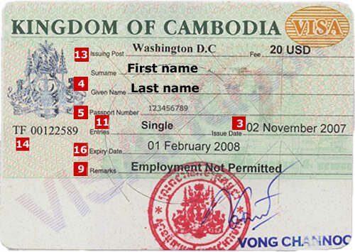 How to Apply for Cambodia Visa for Estonian and Ethiopian Citizens