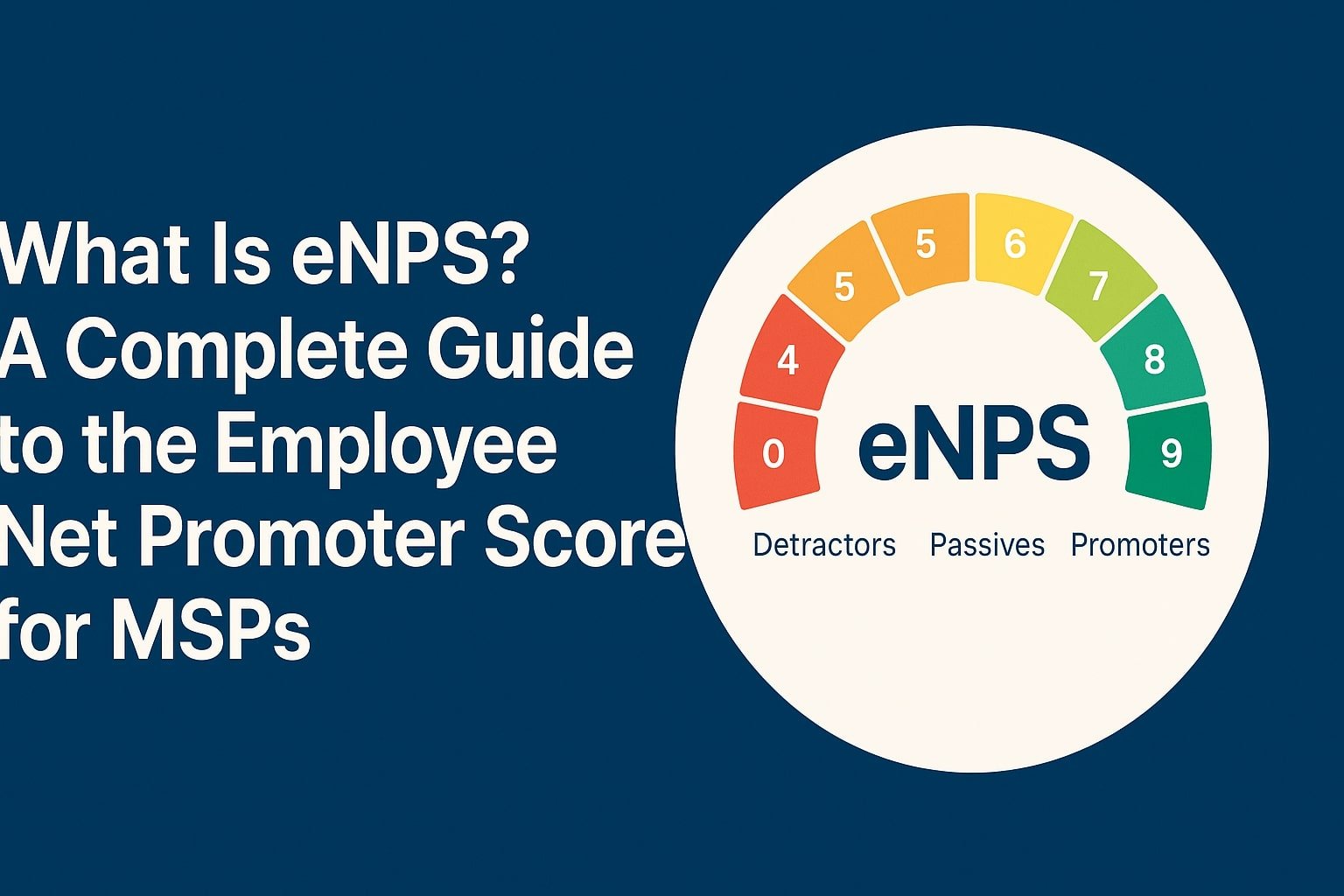 What Is eNPS? A Complete Guide to the Employee Net Promoter Score for MSPs
