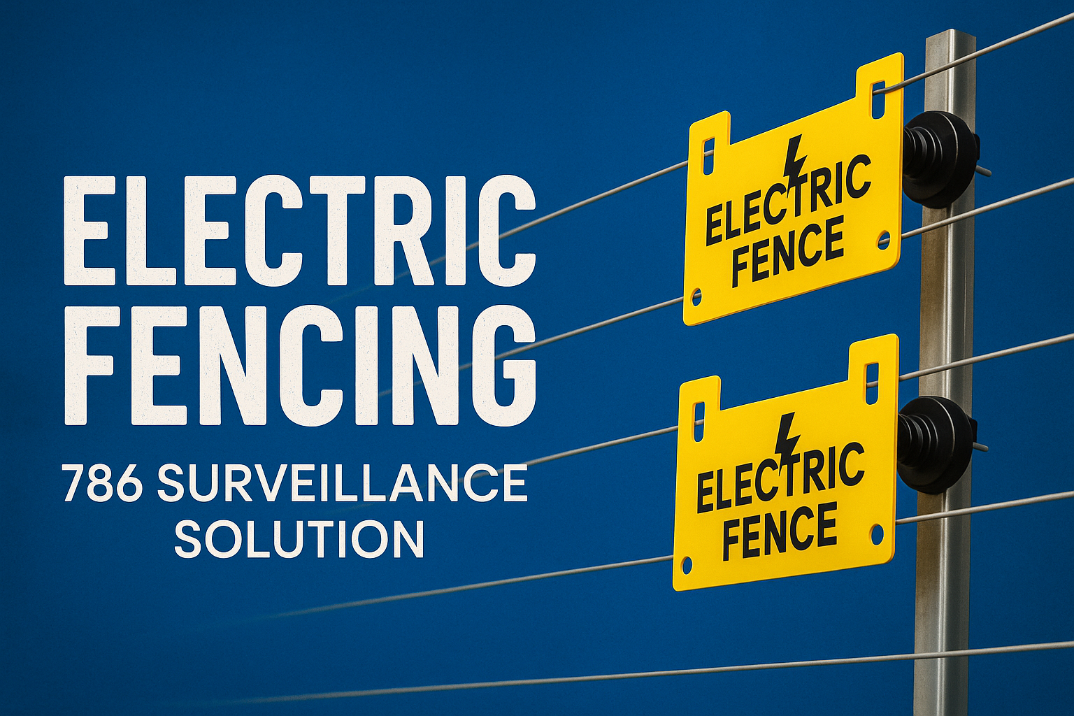 Secure Your Lahore Home with Advanced Electric Fencing – Trusted by Pakistan’s 786 Surveillance Solution
