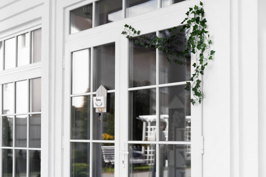 Upvc French window