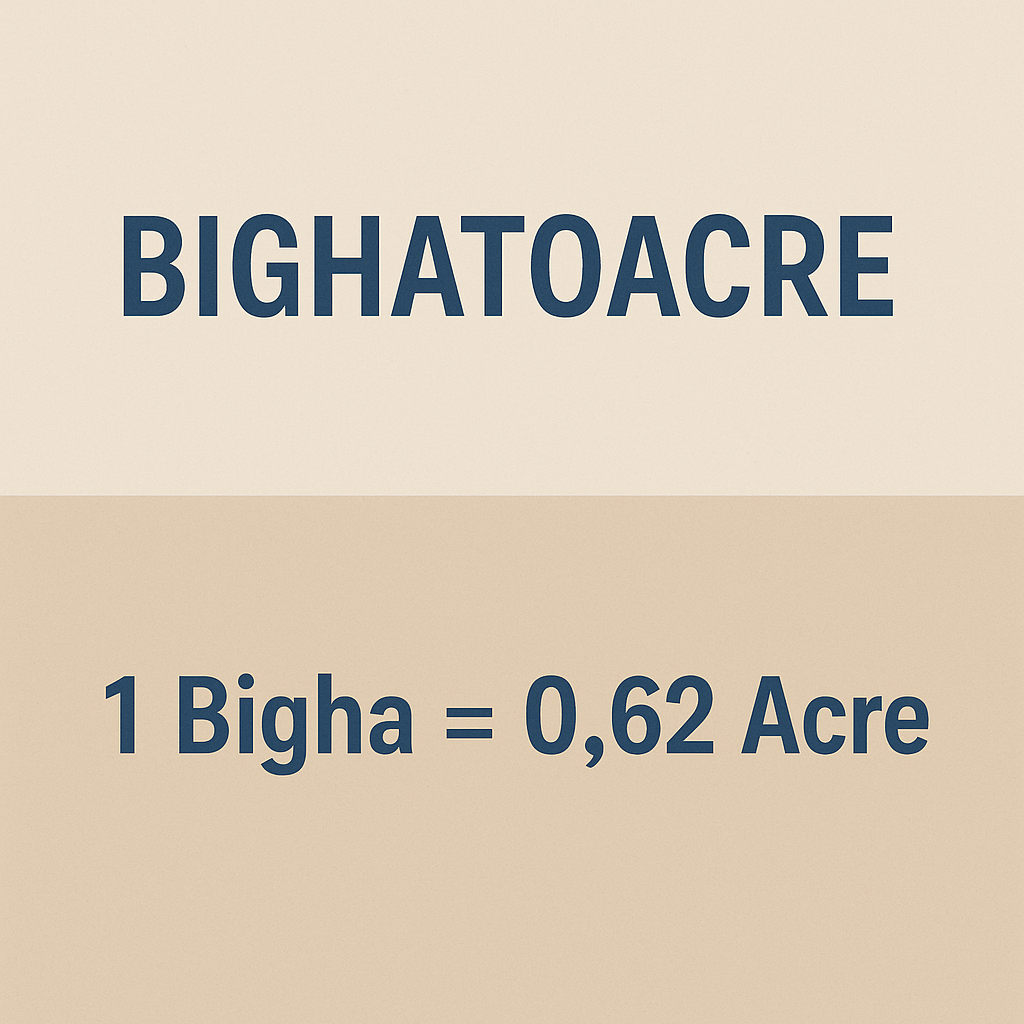 Bigha to acre