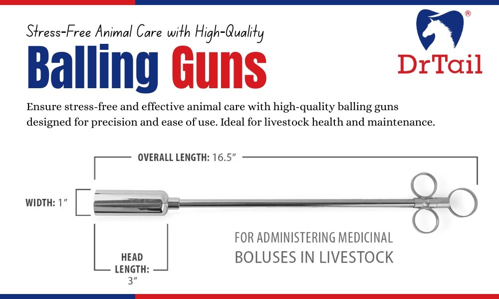 Stress‑Free Animal Care with High‑Quality Balling Guns