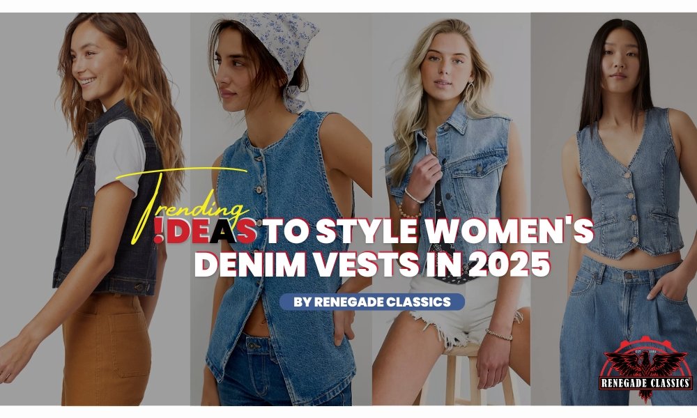 Women's Denim Vests