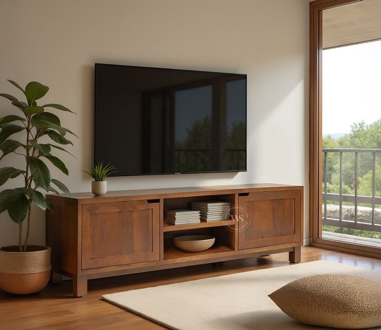 Wooden Tv Unit