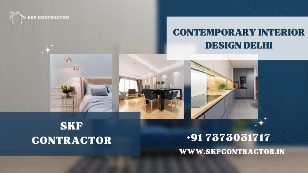 contemporary interior design delhi