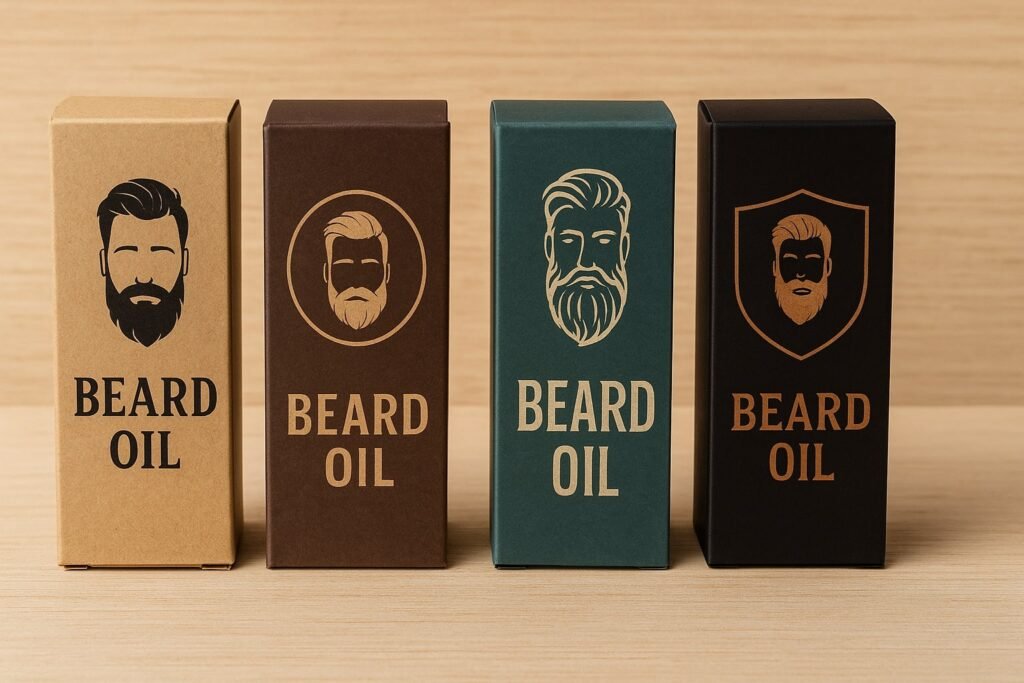 custom beard oil boxes